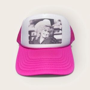 Dolly Parton Pink Trucker Hat